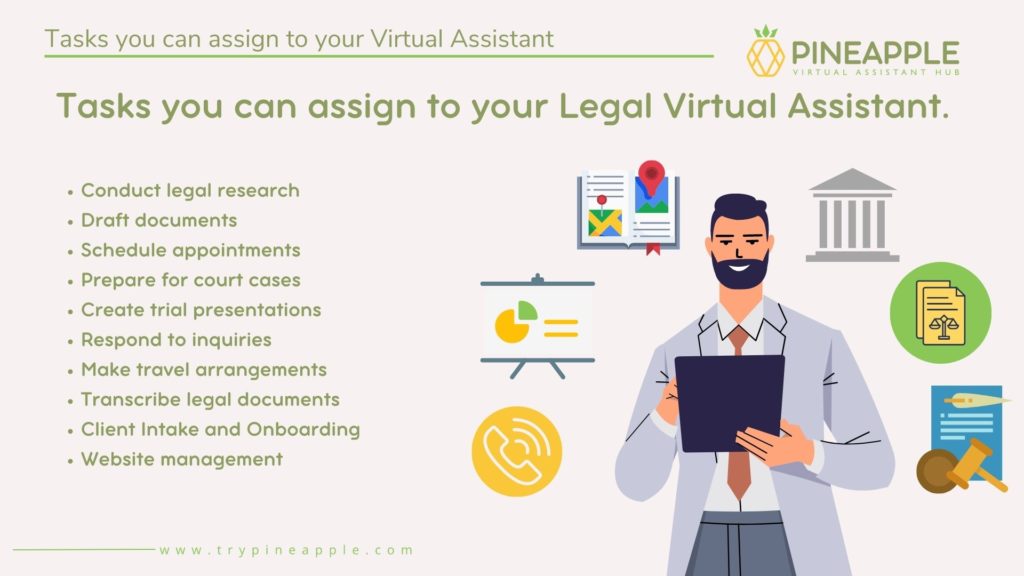 Legal Virtual Assistant Tasks
