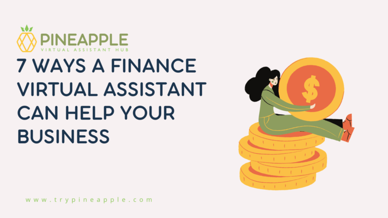 Blog Cover for 7 Ways a Finance Virtual Assistant Can Help your Business