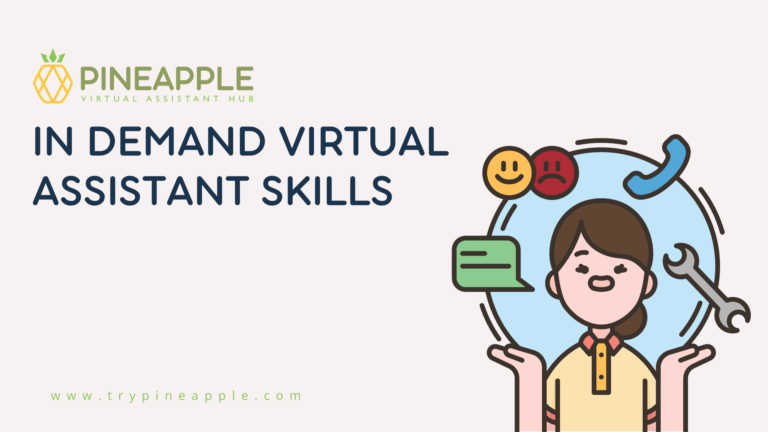 Blog cover for 9 In-Demand Virtual Assistant Skills blogpost