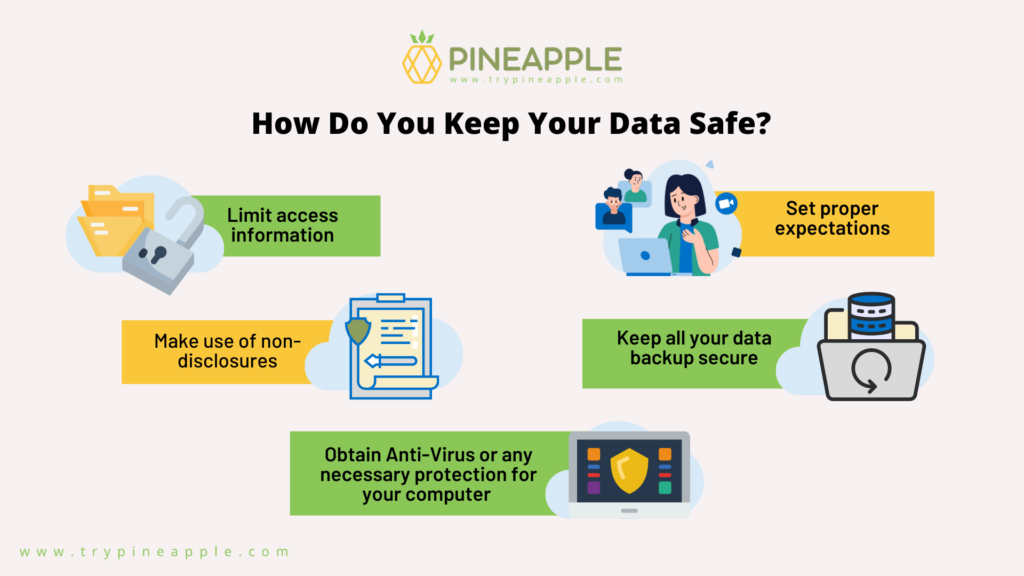 How do you keep your data safe
