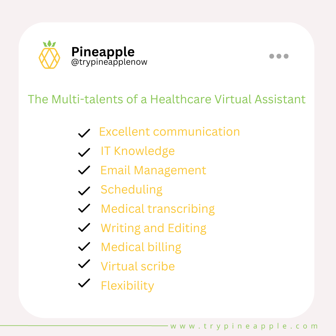 healthcare virtual assistant