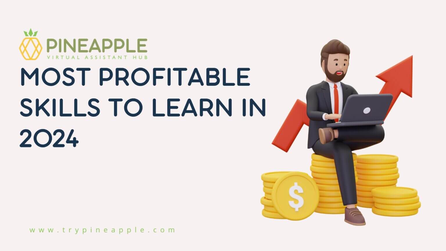 Most Profitable Skills to Learn in 2024 - Pineapple | Virtual Assistant Hub