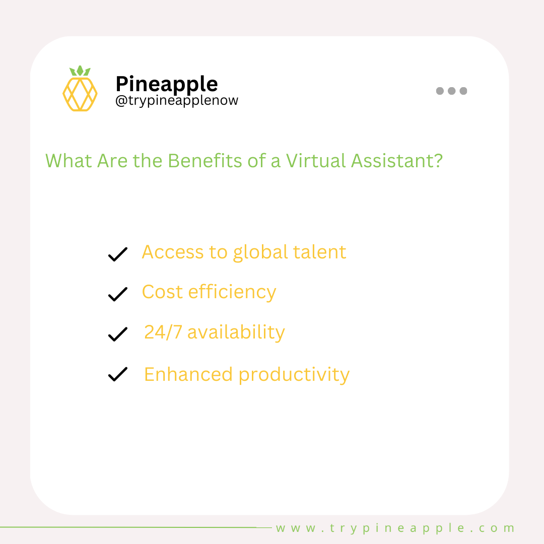 What Are the Benefits of a Virtual Assistant?