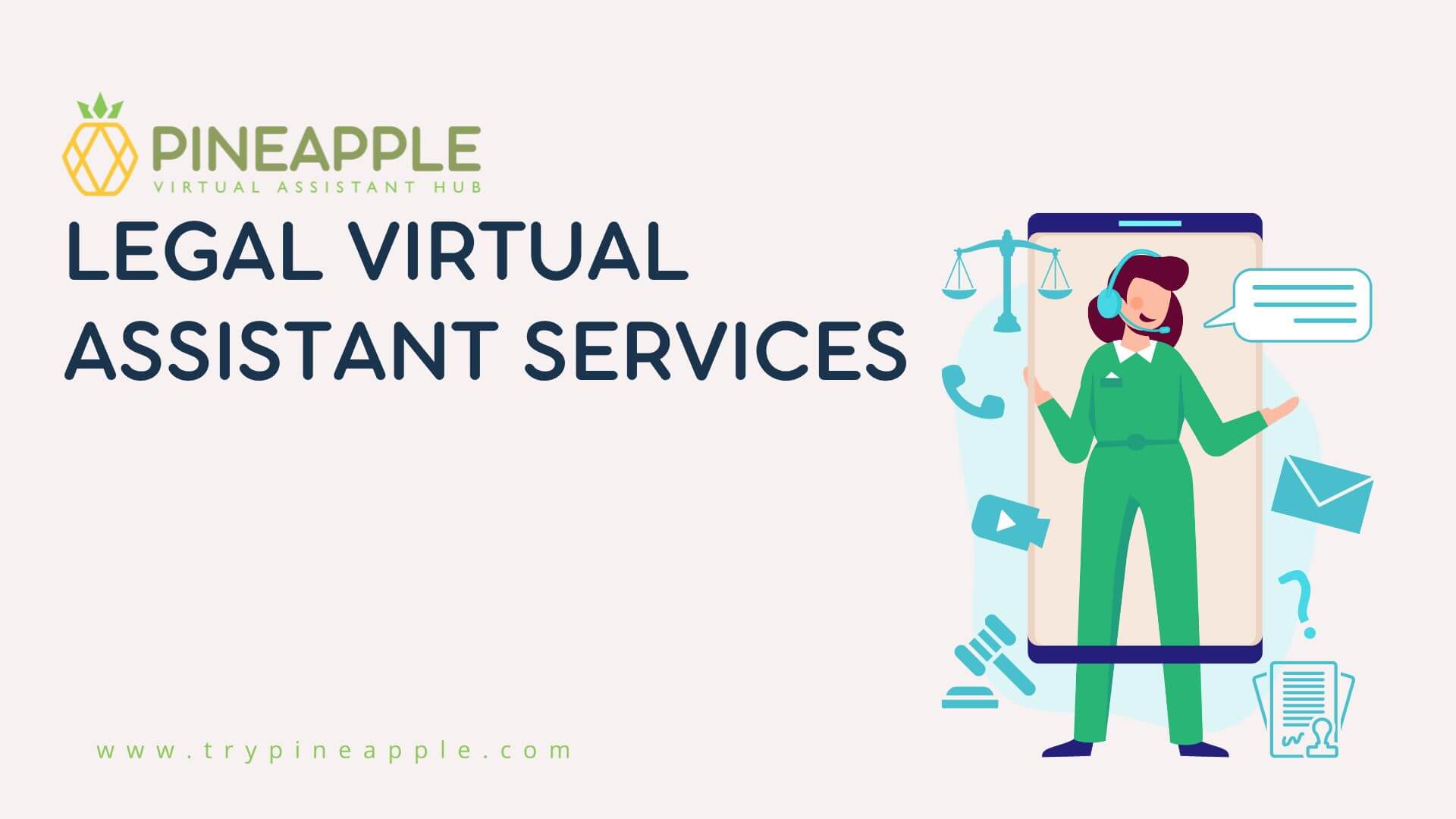 Legal Virtual Assistant Services - Pineapple | Virtual Assistant Hub ...