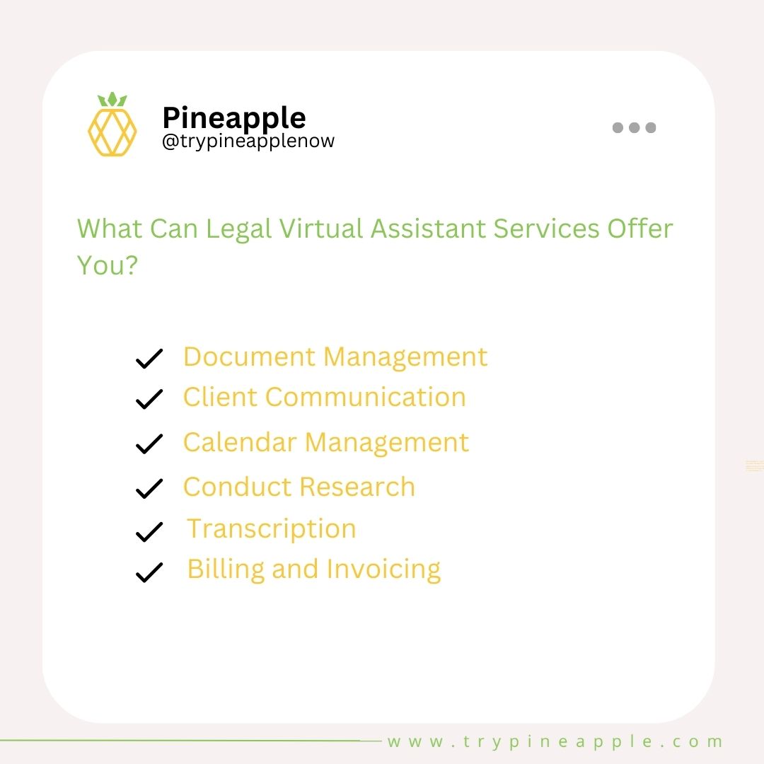 What Can Legal Virtual Assistant Services Offer You