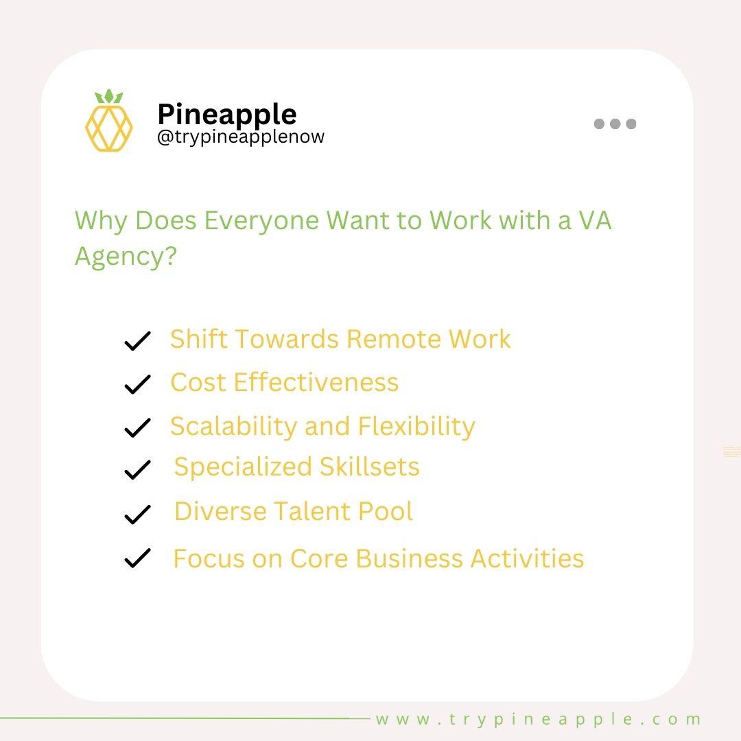 work with VA agency