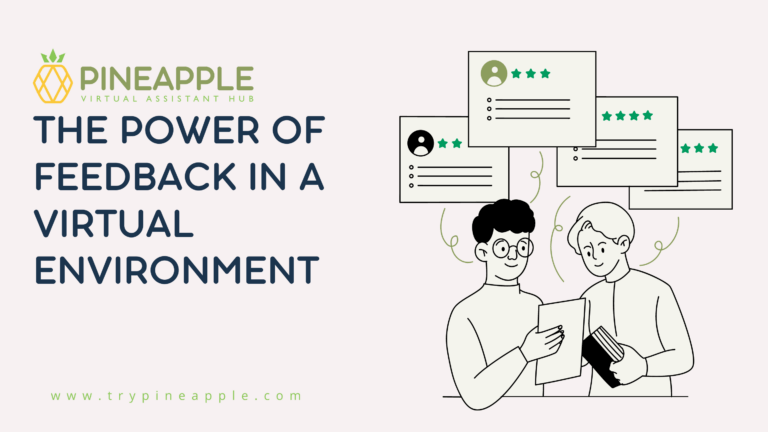 blog cover for The Power of Feedback in a Virtual Environment blogpost