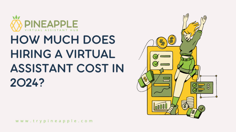 blog cover for How Much Does Hiring a Virtual Assistant Cost in 2024? blogpost