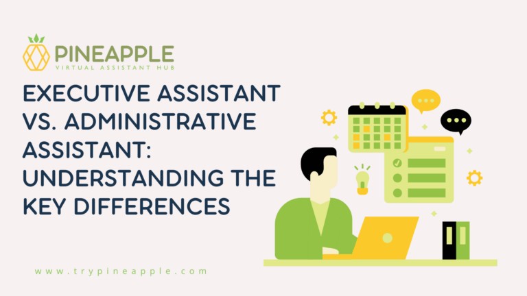 Blog cover for Executive Assistant vs. Administrative Assistant: Understanding the Key Differences blogpost