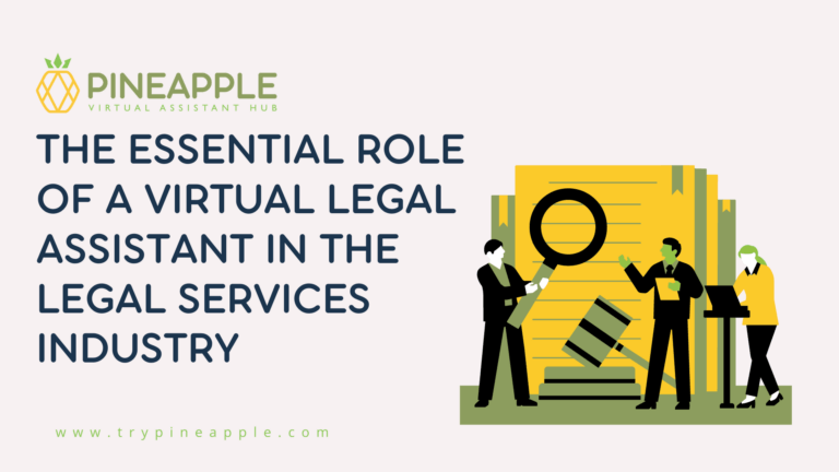 Blog Cover for The Essential Role of a Virtual Legal Assistant In the Legal Services Industry blog