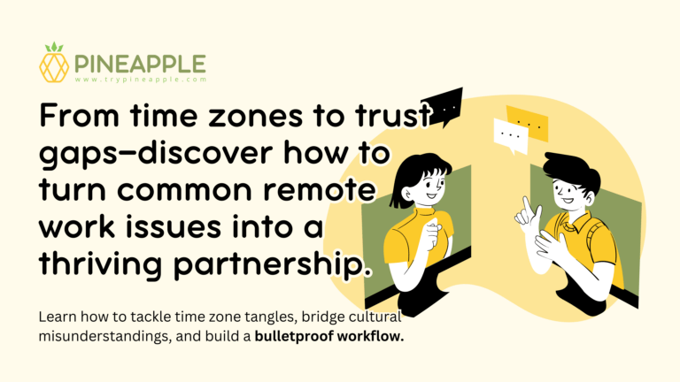 Solutions for common challenges with Filipino Virtual Assistants: time zones, communication, and workflow management