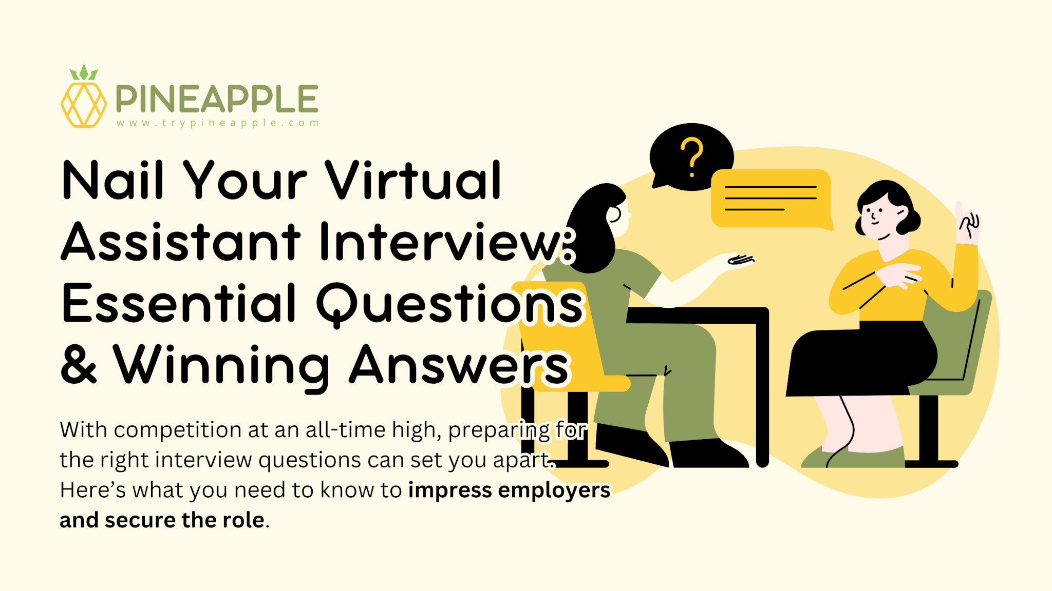 Essential virtual assistant interview questions and answers to help candidates prepare and stand out in a competitive job market.